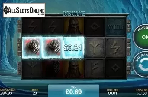 Screen 6. Ice Cave from Playtech Vikings