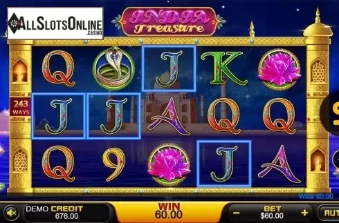 Game workflow 4. India Treasure from PlayStar