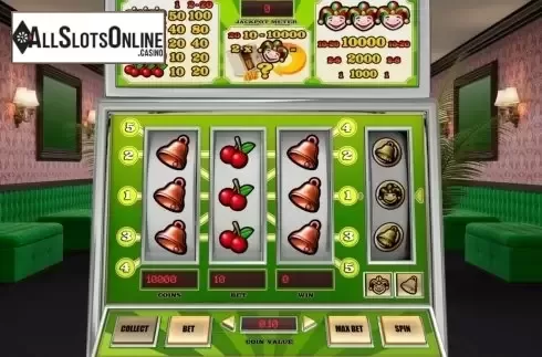 Game Workflow screen. Jackpot 10000 from Relax Gaming