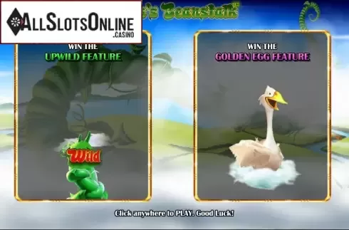 Game features. Jack's Beanstalk from NextGen