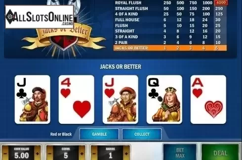 Win Screen. Jacks or Better MH (Play'n Go) from Play'n Go