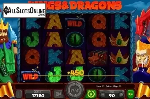 Game workflow . Kings And Dragons from X Card
