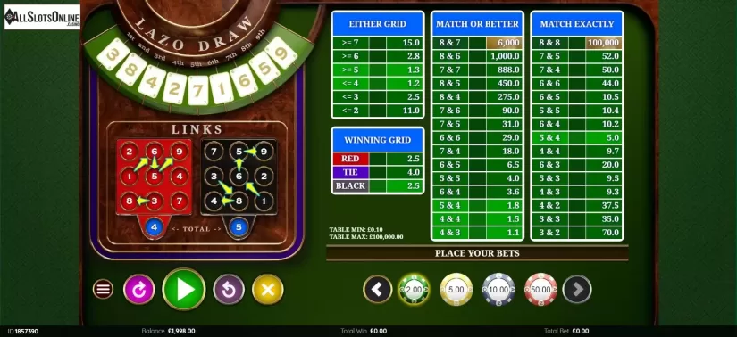 Game screen