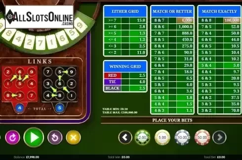 Game screen