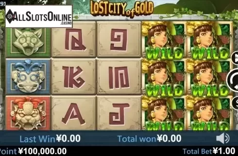 Reel Screen. Lost City of Gold (Virtual Tech) from Virtual Tech