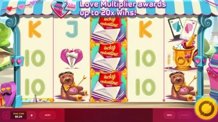 Lucky Valentine slot screenshot 1