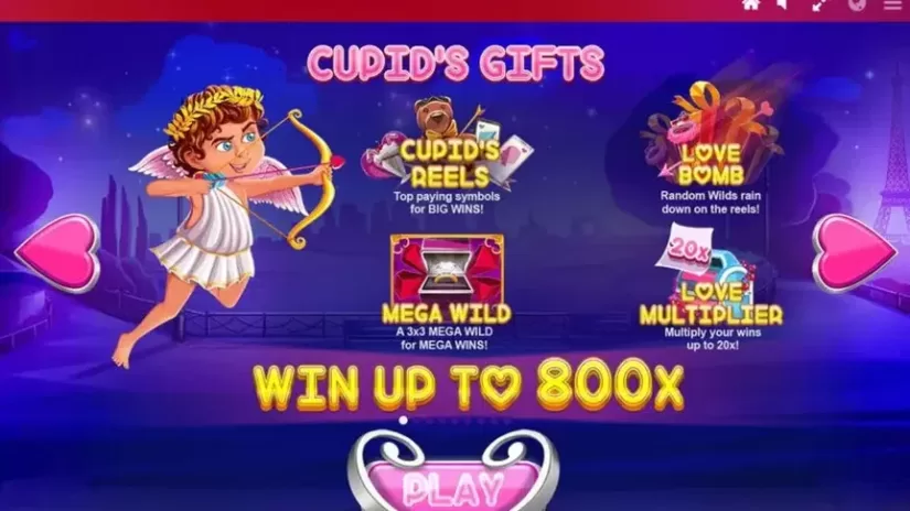 Lucky Valentine slot screenshot 2