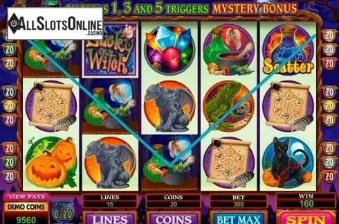 Screen8. Lucky Witch (Microgaming) from Microgaming