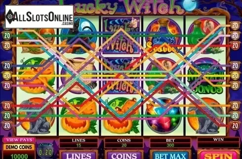 Screen7. Lucky Witch (Microgaming) from Microgaming