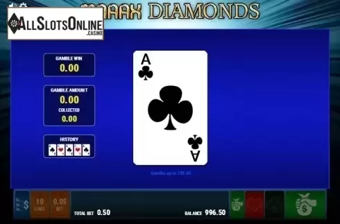 Screen 4. Maaax Diamonds from Bally Wulff