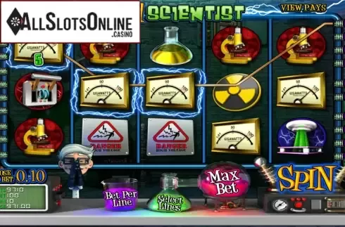 Reels. Mad Scientist from Betsoft