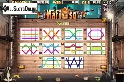 Lines. Mafioso (Allbet Gaming) from Allbet Gaming