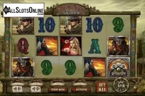 Game Workflow screen. Maverick Saloon from GamesOS