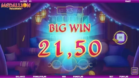 Medallion Megaways slot screenshot 3