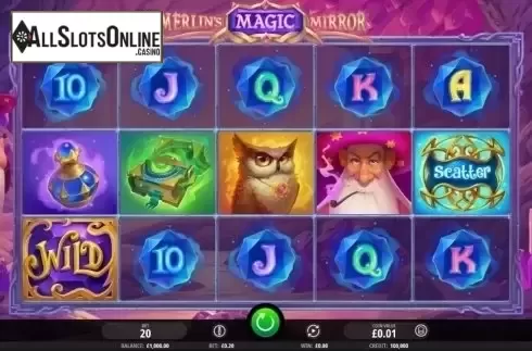 Reel Screen. Merlin's Magic Mirror from iSoftBet