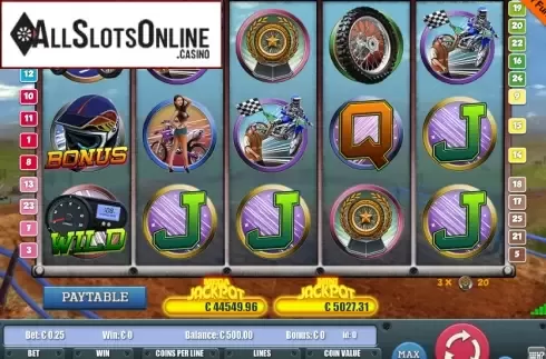 Screen2. Monster of motocross from Portomaso Gaming