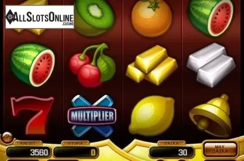 Game Screen. Multi Fruits (Apollo Games) from Apollo Games