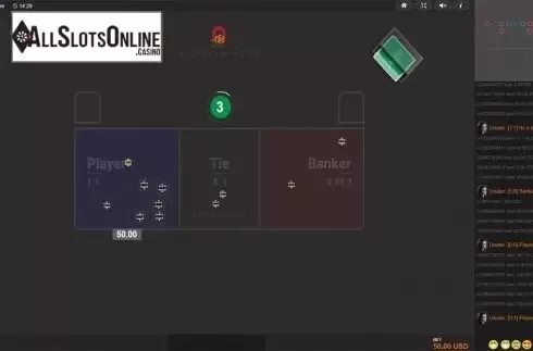 Reels screen. Multiplayer Baccarat (Betixon) from Betixon