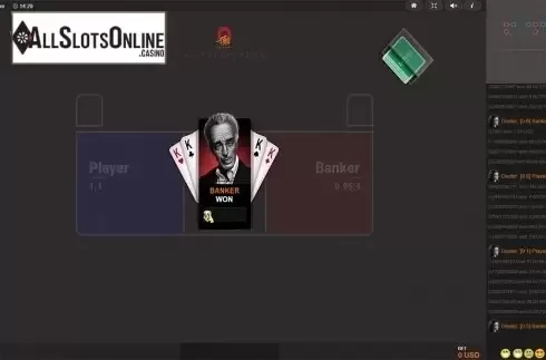 Game workflow 2. Multiplayer Baccarat (Betixon) from Betixon