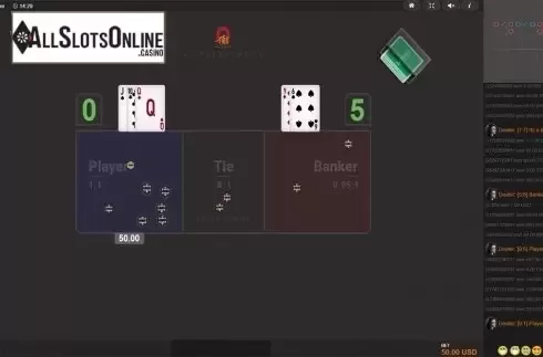 Game workflow . Multiplayer Baccarat (Betixon) from Betixon