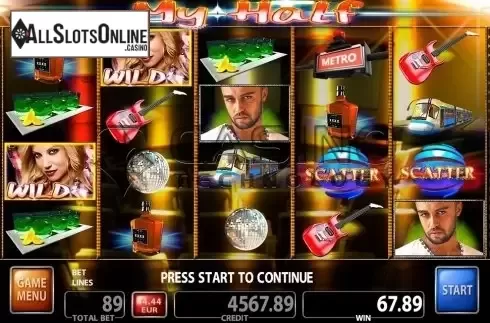 Screen2. My Half from Casino Technology