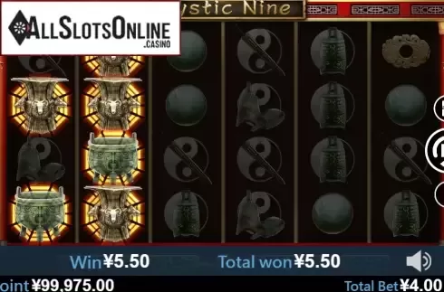 Win screen 3. Mystic Nine from Virtual Tech