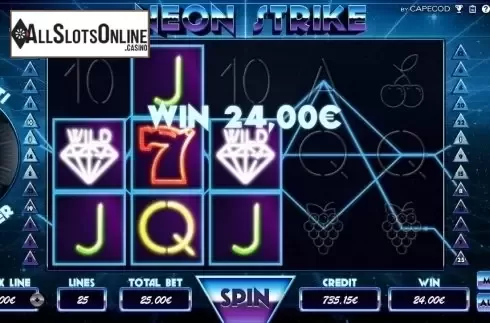 Screen 4. Neon Strike from Capecod Gaming