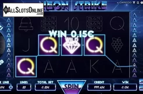 Screen 2. Neon Strike from Capecod Gaming
