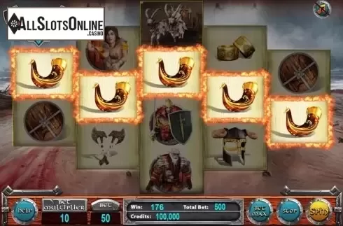 Win Screen 1. Norse Fortune from Probability Gaming