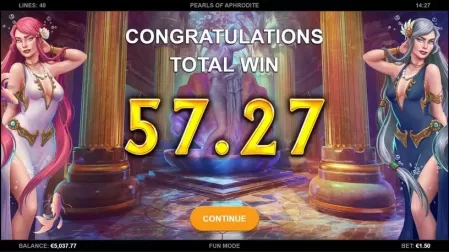 Pearls of Aphrodite slot screenshot 6