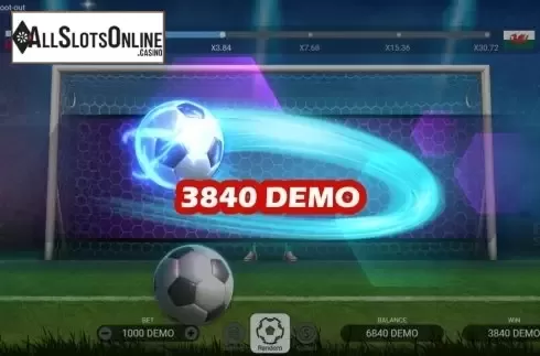 Win Screen. Penalty Shoot Out (Evoplay Entertainment) from Evoplay Entertainment