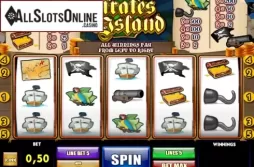 Game Workflow screen. Pirates Island from iSoftBet
