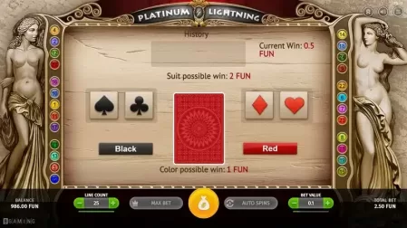 Platinum Lightning slot screenshot 4