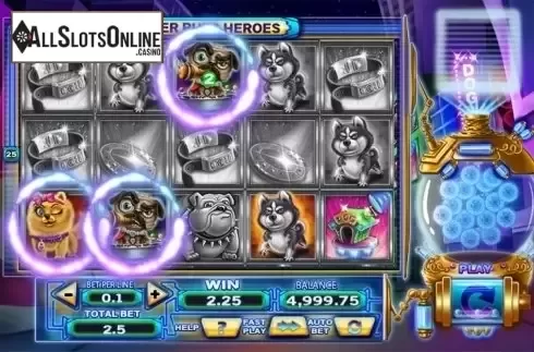 Screen 3. Power Pups Heroes from Spinomenal