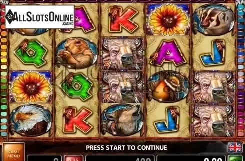 Screen2. Prairie Spirit from Casino Technology