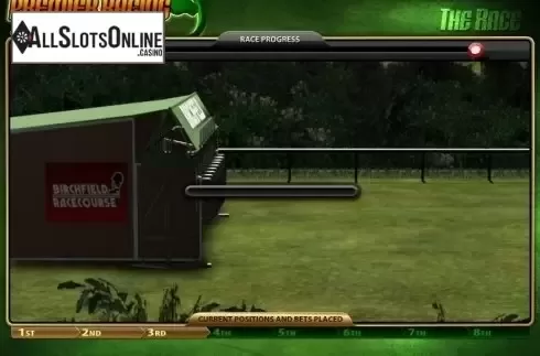 Game Screen 2. Premier Racing from Microgaming