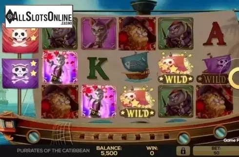 Win Screen 2. Purrates of the Catibbean from High 5 Games