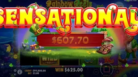 Rainbow Reels slot screenshot 9
