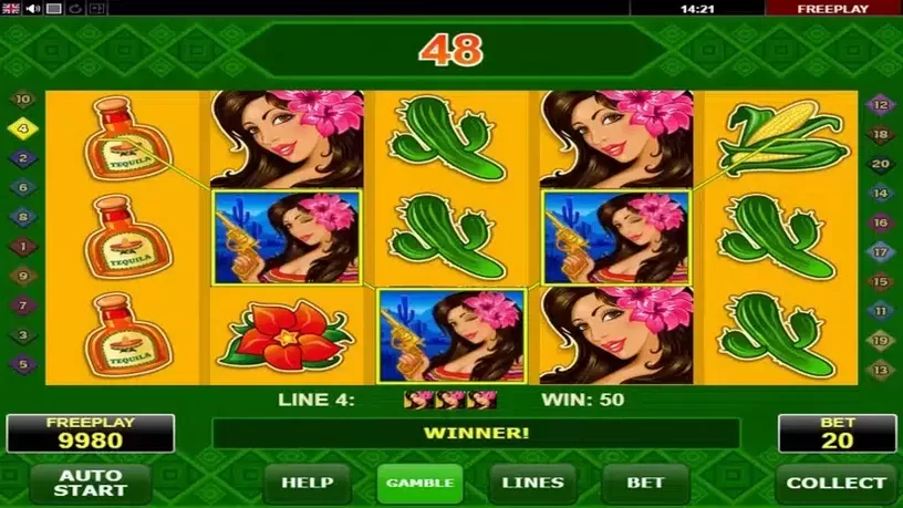 Red Chilli slot screenshot 2
