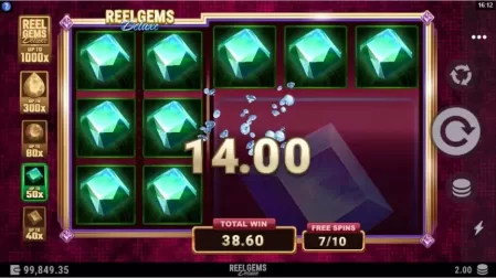 Reel Gems Deluxe slot screenshot 5