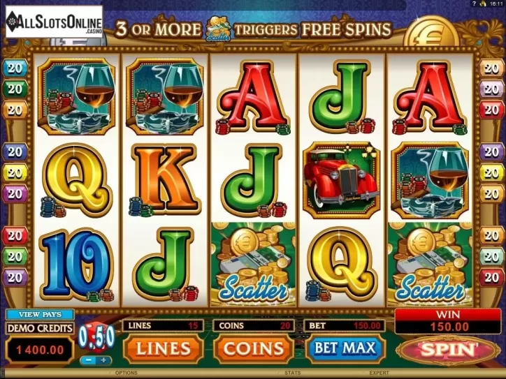 Screen9. Riviera Riches from Microgaming