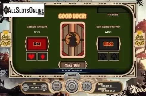 Gamble. Rooster from Spinmatic