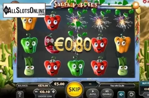 Win Screen 1. Salsa Poppers from Nucleus Gaming