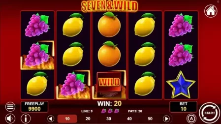 Seven & Wild slot screenshot 1