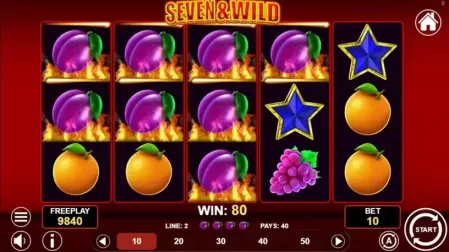 Seven & Wild slot screenshot 2
