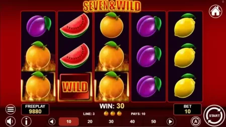 Seven & Wild slot screenshot 3