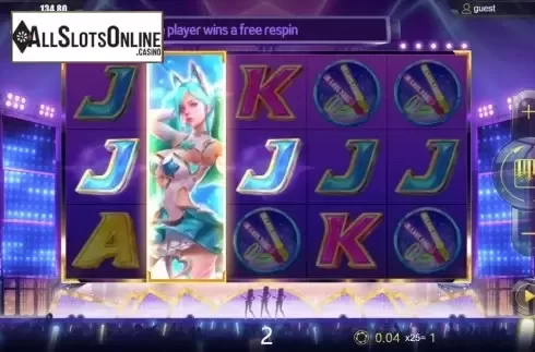 Respin Feature. Sexy Girls from Dream Tech