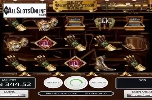 Reels screen. Slot Contraption from Concept Gaming