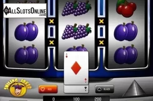 Game Screen. Smiling Joker from Apollo Games