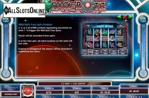 Screen4. Space Botz from Genesis